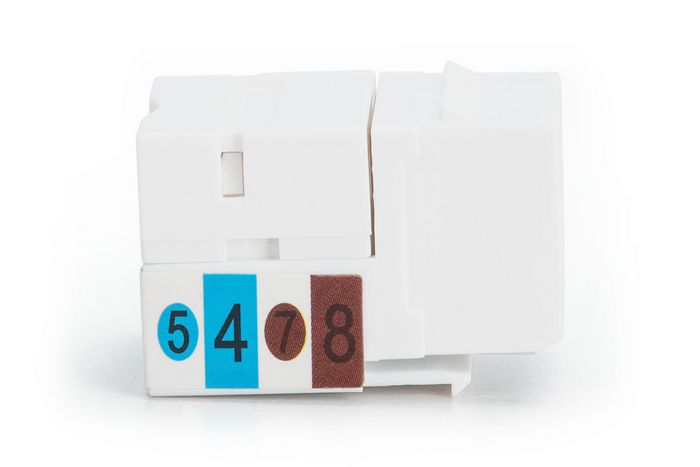 Digitus DN-93601 Módulo Keystone CAT 6 RJ45 a LSA Blanco
