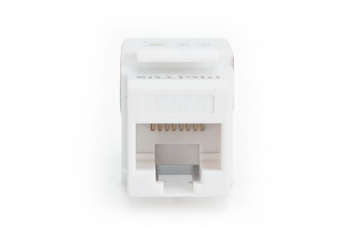 Digitus DN-93601 Módulo Keystone CAT 6 RJ45 a LSA Blanco