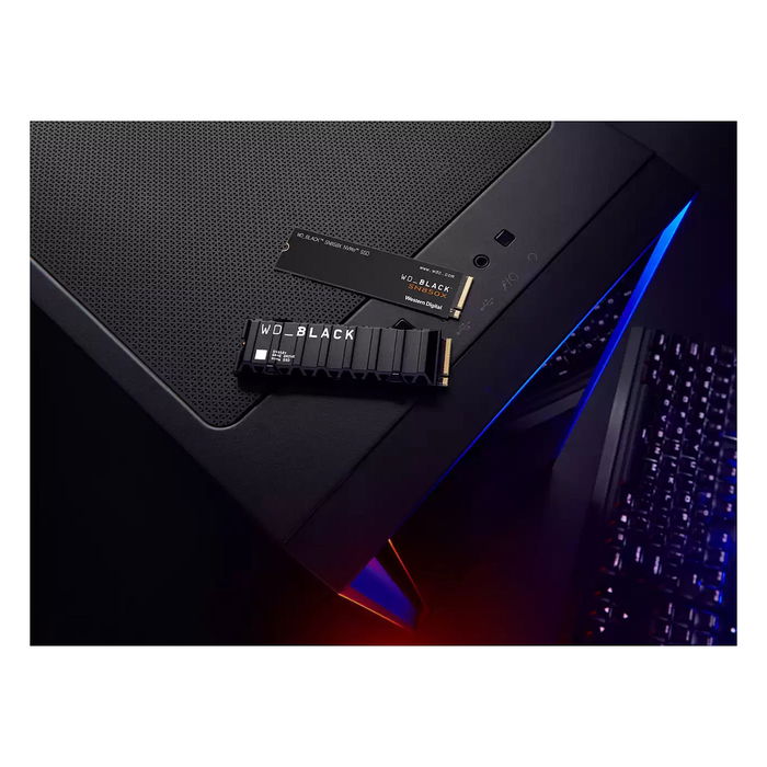 Sandisk WD BLACK SN850X WDBB9G0010BNC SSD NVMe 1 TB M.2 2280 PCIe 4.0, Lectura 7300 MB/s, Escritura 6300 MB/s, para PC