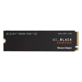 Sandisk WD BLACK SN850X WDBB9G0010BNC SSD NVMe 1 TB M.2 2280 PCIe 4.0, Lectura 7300 MB/s, Escritura 6300 MB/s, para PC