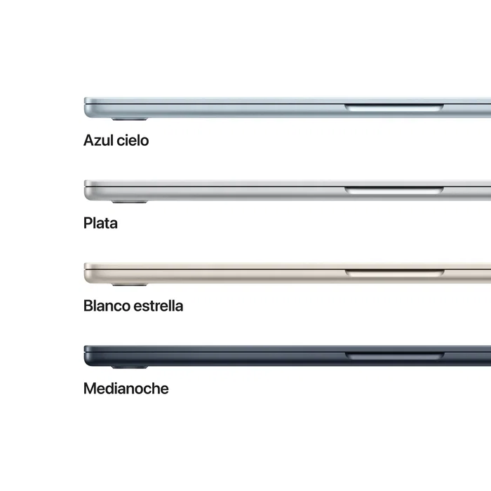 Apple MacBook Air 15,3 Pulgadas Chip M4 16 GB 512 GB SSD Plata