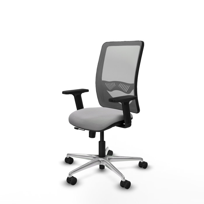 PIQUERAS Y CRESPO Silla de oficina Zulema con mecanismo Sincro/Traslack, Gris PIQUERAS Y CRESPO Silla de oficina Zulema con mecanismo Sincro/Traslack, Gris