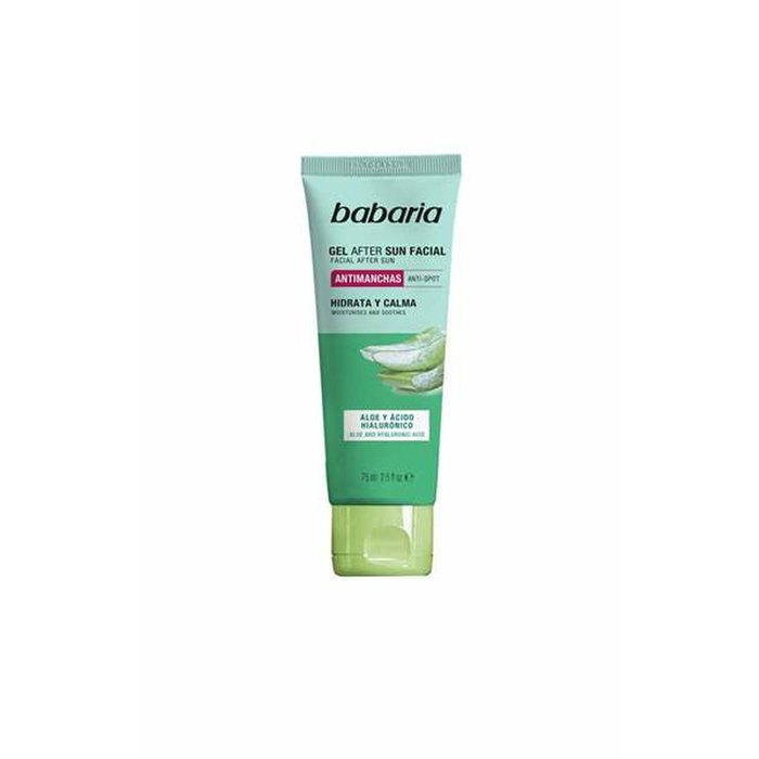 Babaria After Sun Facial Gel con Aloe y Ácido Hialurónico