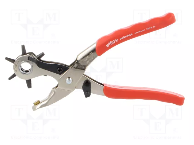 WIHA Alicate especialista sacabocado de boca giratoria PROFESSIONAL 225 mm