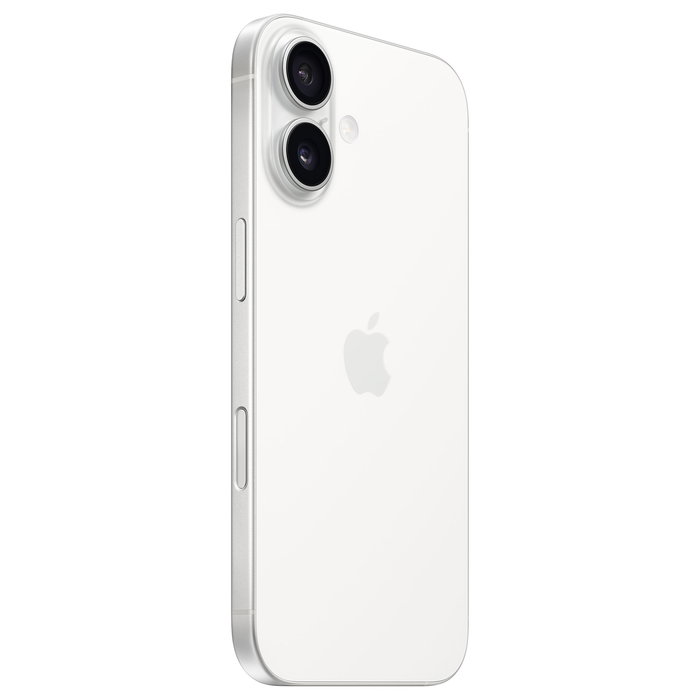 Apple iPhone 16 128GB Blanco - Smartphone iOS 18 6.1" Super Retina XDR OLED, Cámara Dual 48 MP, 5G, USB-C, Resistente al Agua IP68