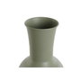 DKD Home Decor Set de 2 Jarrones de Metal en Colores Crema y Verde