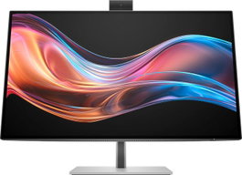 HP Series 7 Pro 27 inch 4K Conferencing Monitor - 727pm Black/Silver