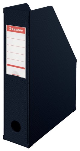 Esselte Vivida Caja Archivador A4 Negro 75 mm