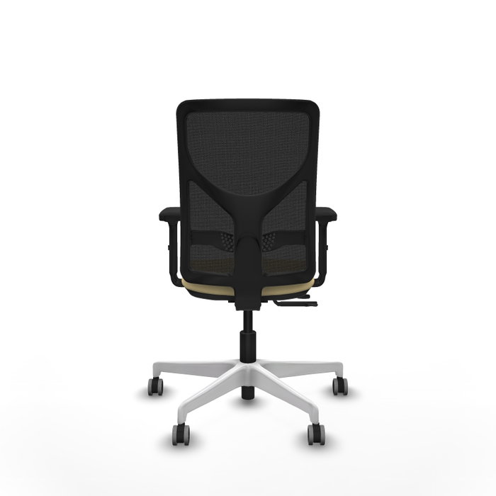 PIQUERAS Y CRESPO Silla de oficina Motilla con mecanismo Sincro/Traslack, Crema y Negro PIQUERAS Y CRESPO Silla de oficina Motilla con mecanismo Sincro/Traslack, Crema y Negro