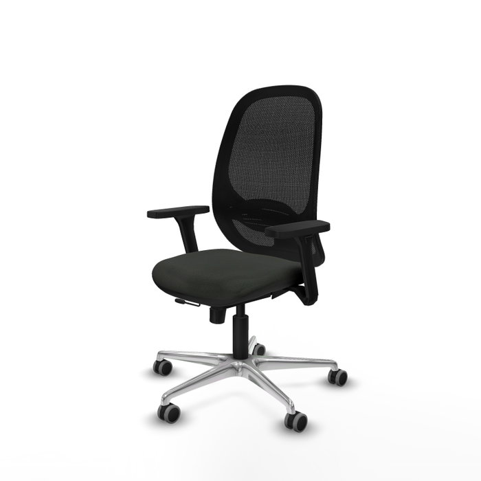 PIQUERAS Y CRESPO Silla de oficina Cilanco con mecanismo Sincro/Traslack y Brazos 3D