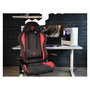 Arozzi Silla Gaming Torretta SuperSoft, Color Negro con Rojo