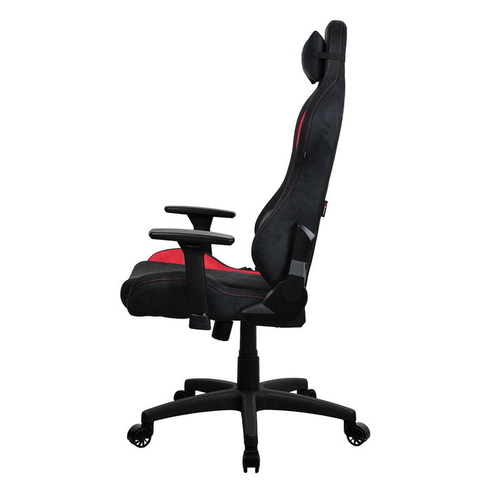 Arozzi Silla Gaming Torretta SuperSoft, Color Negro con Rojo