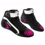 OMP Zapatillas First FIA 8856-2018 Negro/Fucsia Talla 43