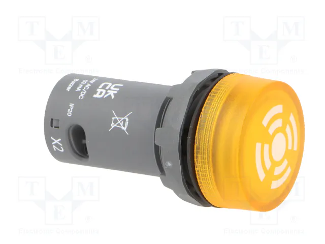 ABB Señalizador luminoso y sonoro CB1 de 22mm amarillo ABB Señalizador luminoso y sonoro CB1 de 22mm amarillo
