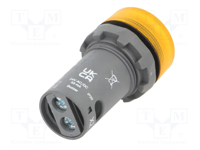 ABB Señalizador luminoso y sonoro CB1 de 22mm amarillo ABB Señalizador luminoso y sonoro CB1 de 22mm amarillo