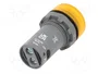 ABB Señalizador luminoso y sonoro CB1 de 22mm amarillo