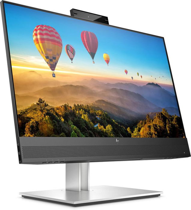 HP E24m G4 Monitor 23.8" Full HD IPS 1920 x 1080 USB-C 65W Carga Webcam Zoom Certificado 5MP Altavoces Mics