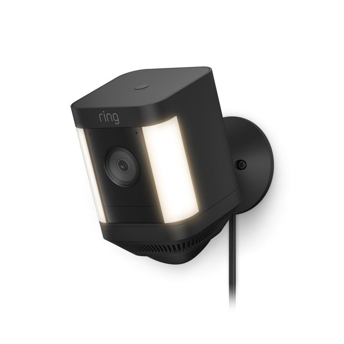 Ring Spotlight Plus Cámara de vigilancia enchufable - Negra Ring Spotlight Plus Cámara de vigilancia enchufable - Negra
