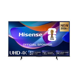 Hisense 65A6S Serie A6 - Smart TV 65 Pulgadas (164 cm) UHD 4K, AI Upscaler, Dolby Vision, Modo Gaming VRR/ALLM, HomeOS, HDMI 2.1, Negro