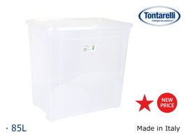 Tontarelli Caja de Almacenaje 85L con Tapa