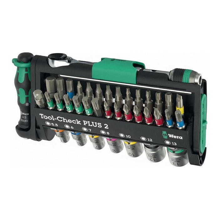 Wera Tool-Check Plus 2 Juego de herramientas de 39 piezas Wera Tool-Check Plus 2 Juego de herramientas de 39 piezas