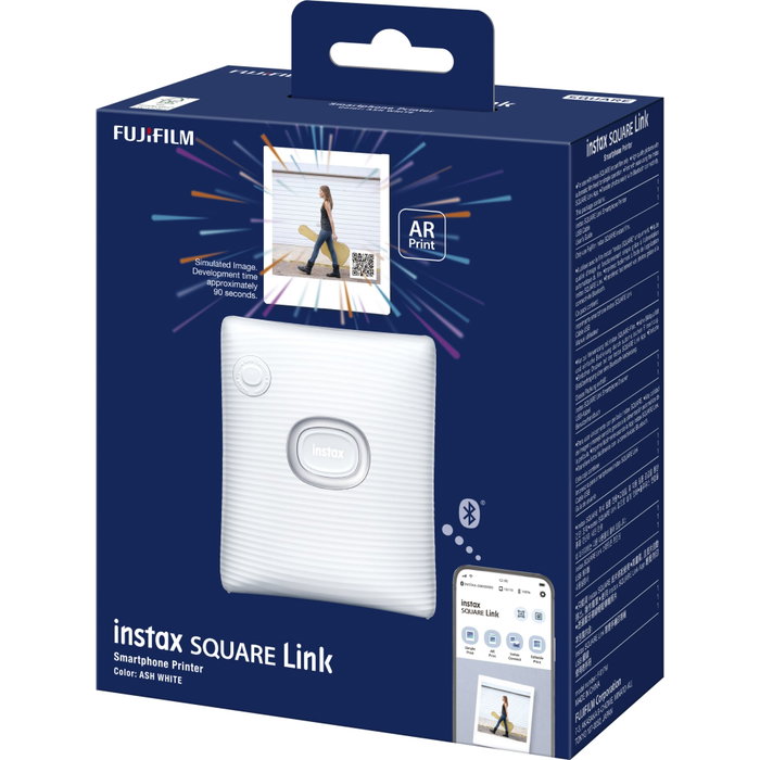 Fujifilm instax SQUARE SQ Link EX D Ash White Fujifilm instax SQUARE SQ Link EX D Ash White