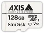 Axis 01491-001 Tarjeta Micro SDXC de 128GB Clase 10 U1 Velocidad 80MB/s