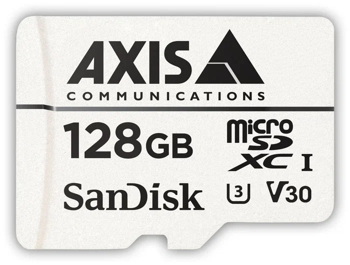 Axis 01491-001 Tarjeta Micro SDXC de 128GB Clase 10 U1 Velocidad 80MB/s