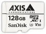 Axis 01491-001 Tarjeta Micro SDXC de 128GB Clase 10 U1 Velocidad 80MB/s