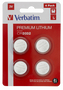 Verbatim Pack de 4 Pilas de Litio CR2032 3V