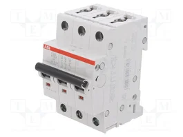 ABB S200 Interruptor magnetotérmico 3 polos 10A 6kA