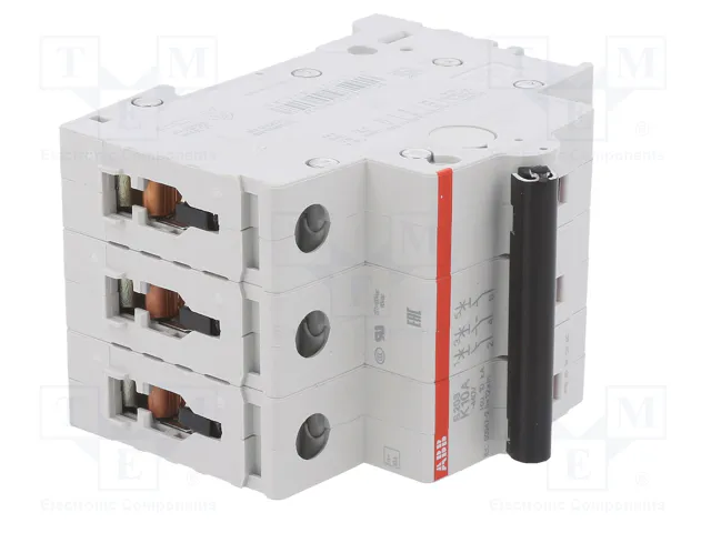 ABB S200 Interruptor magnetotérmico 3 polos 10A 6kA