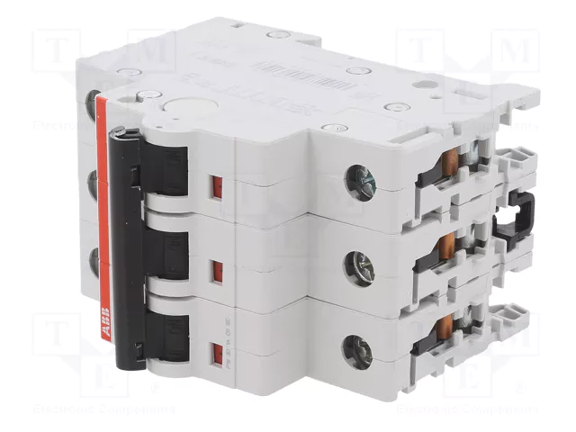 ABB S200 Interruptor magnetotérmico 3 polos 10A 6kA