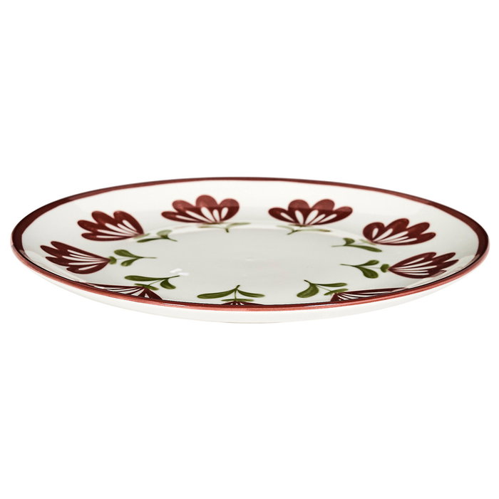 Home Deco Factory Plato Llano Edith de 26,5 cm