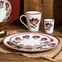 Home Deco Factory Plato Llano Edith de 26,5 cm