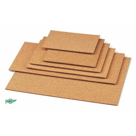 FAIBO Paquete de 10 planchas de corcho de 30x45cm, 4mm grosor