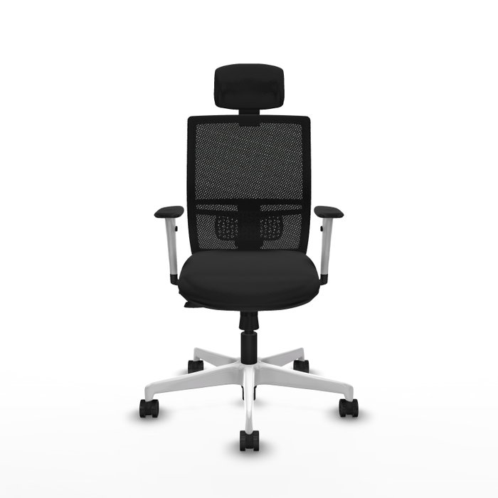 PIQUERAS Y CRESPO Silla de oficina Yunquera con mecanismo Sincro/Traslack en Negro PIQUERAS Y CRESPO Silla de oficina Yunquera con mecanismo Sincro/Traslack en Negro