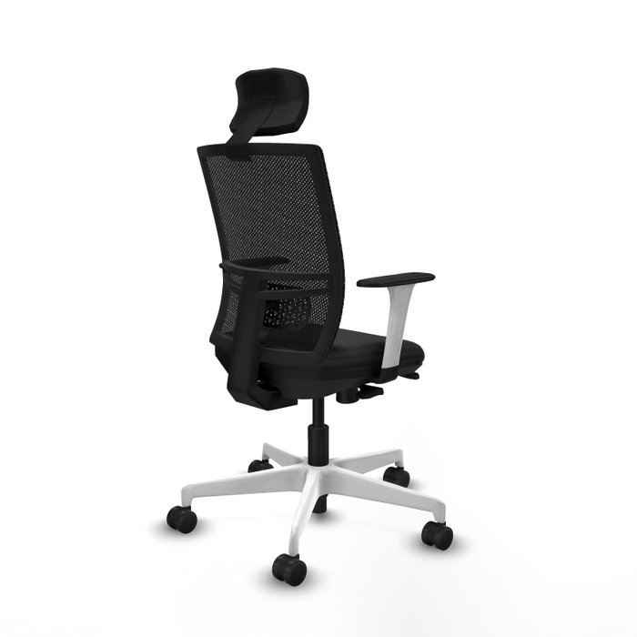 PIQUERAS Y CRESPO Silla de oficina Yunquera con mecanismo Sincro/Traslack en Negro PIQUERAS Y CRESPO Silla de oficina Yunquera con mecanismo Sincro/Traslack en Negro