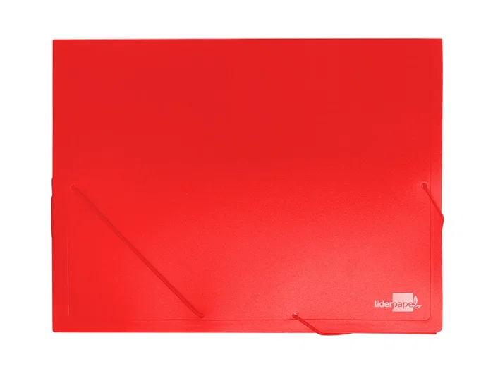 Liderpapel Carpeta Portadocumentos Polipropileno Din A4 Roja Lomo 50 mm Liderpapel Carpeta Portadocumentos Polipropileno Din A4 Roja Lomo 50 mm