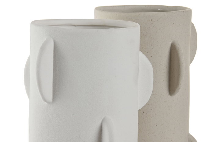 DKD Home Decor Jarrón de Porcelana 15,5x15,5x30 cm Surtido DKD Home Decor Jarrón de Porcelana 15,5x15,5x30 cm Surtido