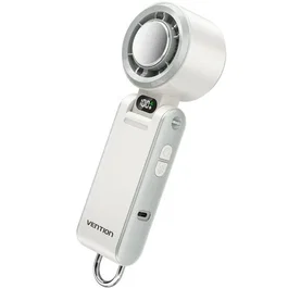 Vention Ventilador de mano PBCW0 con 100 velocidades, Blanco