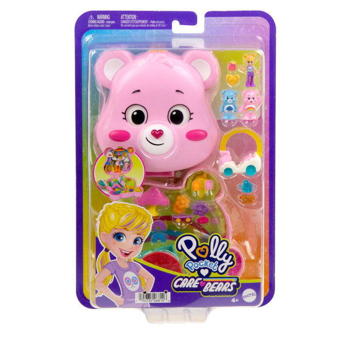 Mattel Polly Pocket Cofre Osos Amorosos Jcc14 - Muñeca Polly y Figuras Osos Amorosos, Mundo Arcoíris, Regalo +4 Años Mattel Polly Pocket Cofre Osos Amorosos Jcc14 - Muñeca Polly y Figuras Osos Amorosos, Mundo Arcoíris, Regalo +4 Años