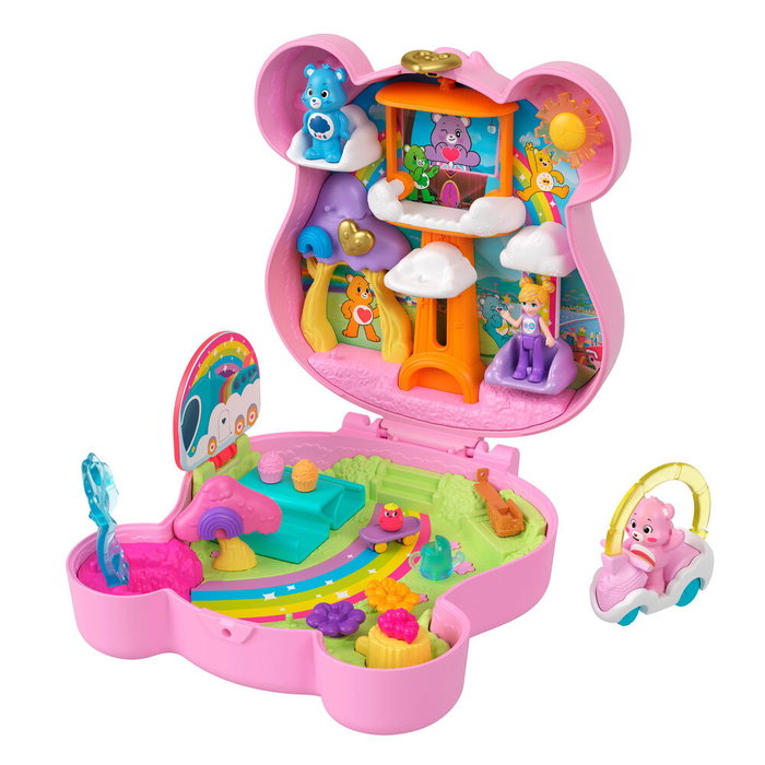 Mattel Polly Pocket Cofre Osos Amorosos Jcc14 - Muñeca Polly y Figuras Osos Amorosos, Mundo Arcoíris, Regalo +4 Años Mattel Polly Pocket Cofre Osos Amorosos Jcc14 - Muñeca Polly y Figuras Osos Amorosos, Mundo Arcoíris, Regalo +4 Años