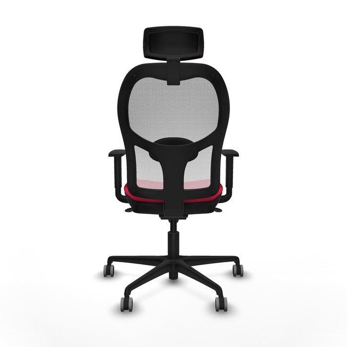 PIQUERAS Y CRESPO Silla de oficina Jorquera Rojo y Blanco PIQUERAS Y CRESPO Silla de oficina Jorquera Rojo y Blanco