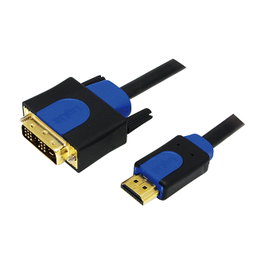 LogiLink Cable HDMI a DVI 18+1 pin 2.00m negro