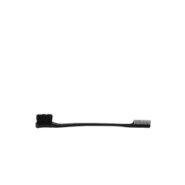 Bifull Cepillo y Peine para Baby Hair Negro 2 en 1, Herramienta para Dominar los Folículos del Cabello en la Frente, Peinado Pulido Perfecto
