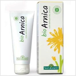 NATURANDO Crema Bio Arnica con 10% Arnica y Garra del Diablo 75ml para Alivio del Dolor y Tensión