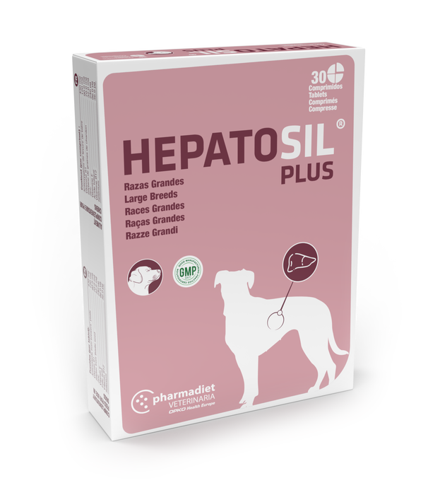 Pharmadiet Hepatosil Plus Razas Grandes 30 Comprimidos