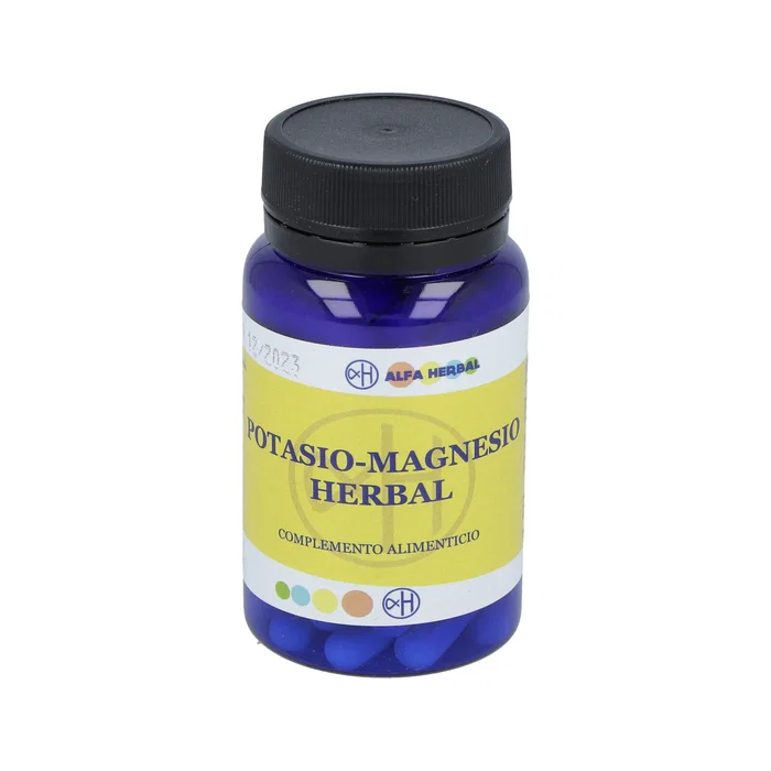 ALFA HERBAL Potasio-Magnesio 60 Cápsulas ALFA HERBAL Potasio-Magnesio 60 Cápsulas