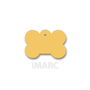 Placa identificativa para collar Imarc Bone Amarillo